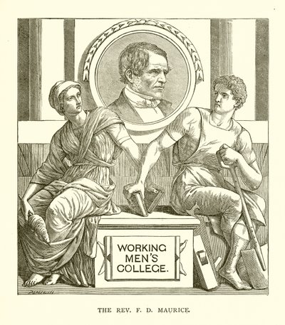 O Rev. FD Maurice de English School