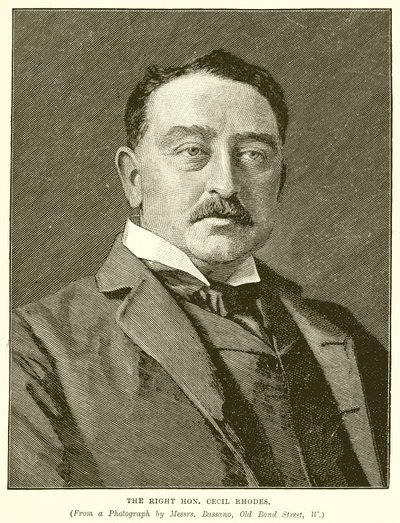 O certo Hon. Cecil Rhodes de English School