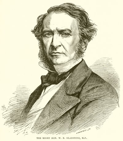 O certo Hon. WE Gladstone, MP de English School