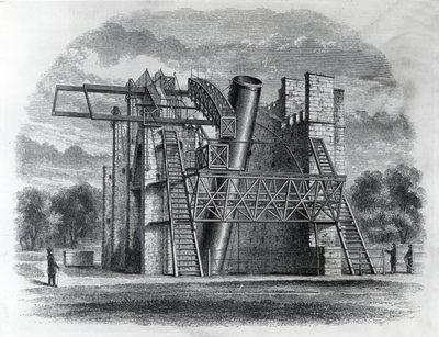 O Telescópio Rosse, 1845 de English School
