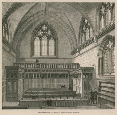 As Cortes Reais de Justiça: Queens Bench, Court IX de English School