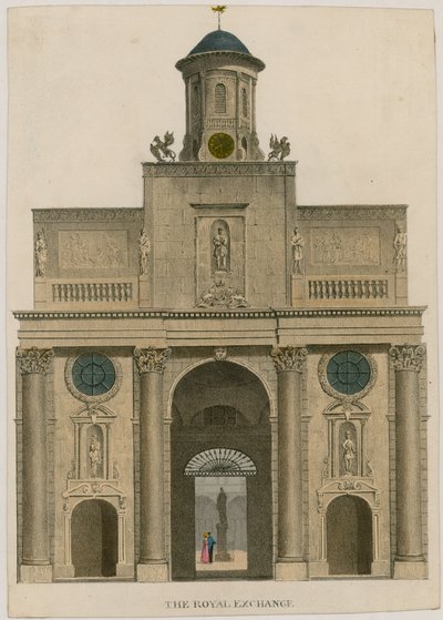 The Royal Exchange, Londres de English School