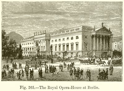 O Royal Opera House, em Berlim de English School