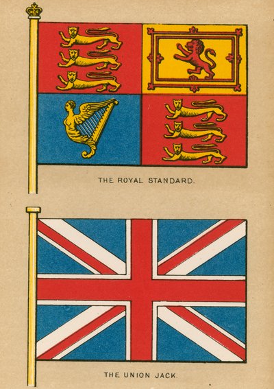 O padrão real. A união jack de English School