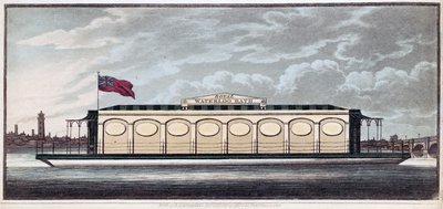 The Royal Waterloo Bath, pub. 1819. de English School