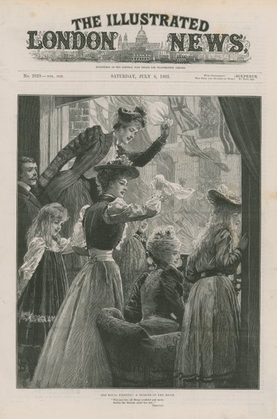 O casamento real: um vislumbre da noiva de English School