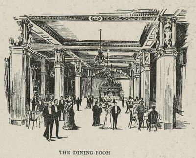 The Russell Hotel, Praça Russell: A sala de jantar de English School