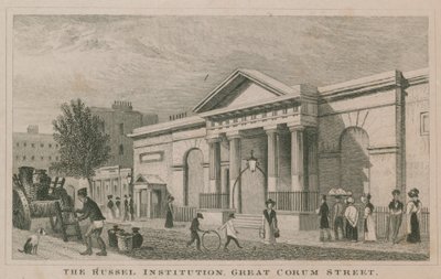 A Instituição Russell, Great Coram Street, Londres de English School