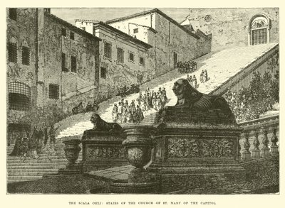 O Scala Coeli, escadas da Igreja de Santa Maria do Capitólio de English School