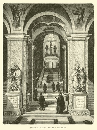 O Scala Sancta, ou Escadaria Sagrada de English School