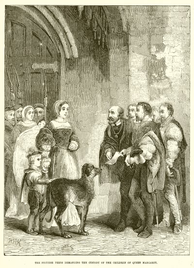 Os pares escoceses que exigem a custódia dos filhos da rainha Margaret de English School