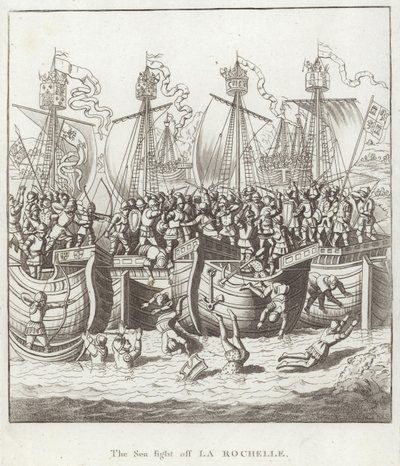 O mar luta contra La Rochelle de English School