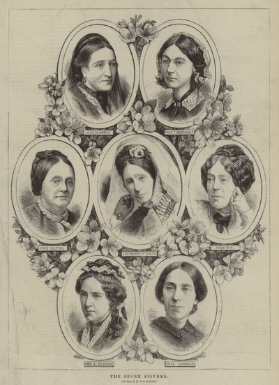 As Sete Irmãs (gravura) de English School