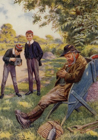 A Bela Adormecida (cor litho) de English School