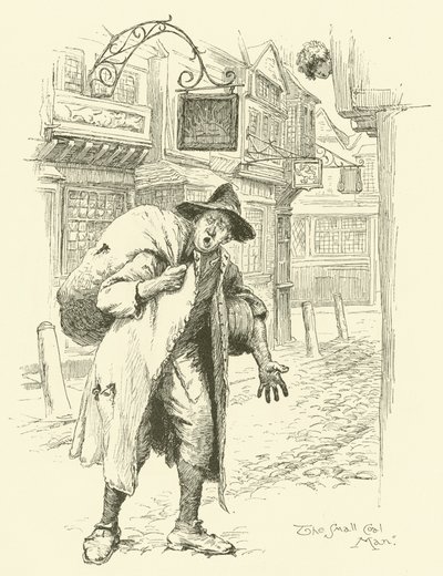 O Pequeno Homem Carvão (gravura) de English School