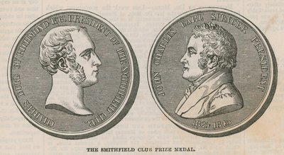 A Medalha do Prêmio Smithfield Club de English School