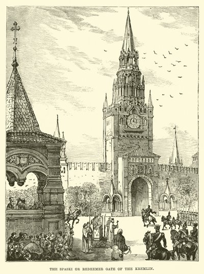 O Spaski ou Portão Redentor do Kremlin de English School