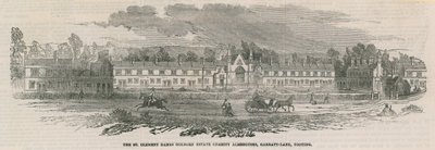 O St Clement dinamarqueses Holborn almshouses de caridade em Garratt Lane de English School