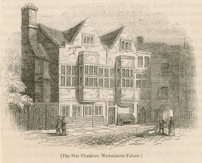 A, estrela, câmara, westminster, palácio, londres de English School