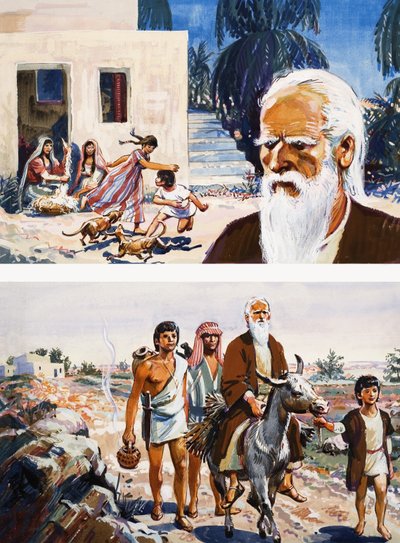A história de Abraão de English School