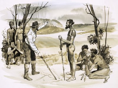A história da Austrália: John Batman compra terras dos aborígines de English School