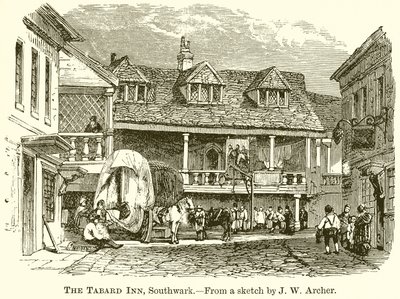 O Tabard Inn, Sourthwark de English School