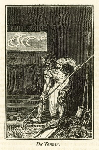 O curtidor (gravura) de English School