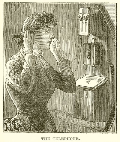 O telefone de English School