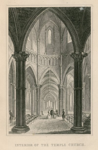 A igreja do templo de English School