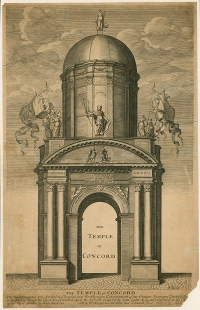 O, templo, de, concórdia, cheapside, londres de English School