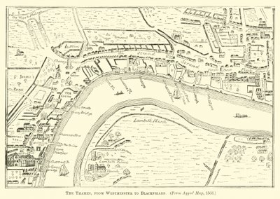 O Tamisa, de Westminster a Blackfriars de English School