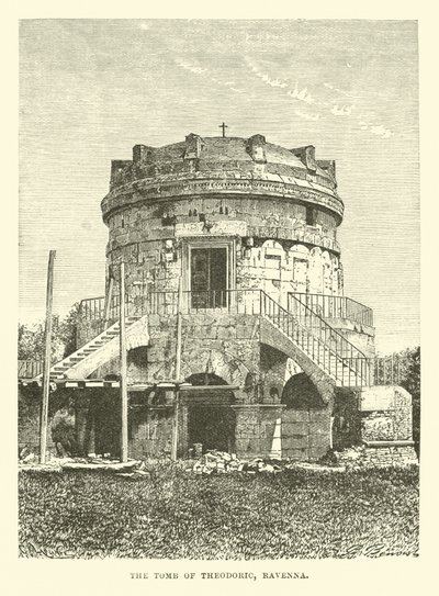 O túmulo de Teodorico, Ravena de English School