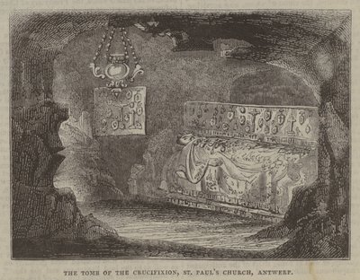 O túmulo da crucificação, Igreja de São Paulo, Antuérpia de English School