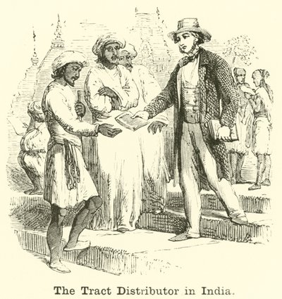 The Tract Distributor na Índia de English School