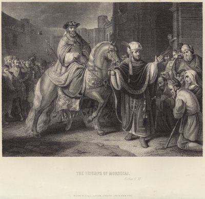O triunfo de Mordecai de English School
