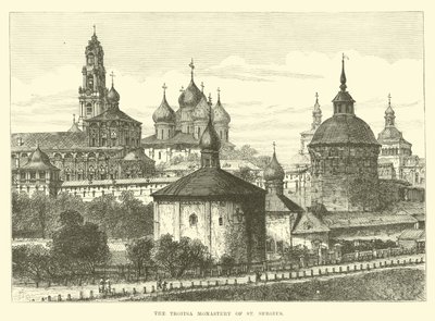 O Mosteiro Troitsa de São Sérgio de English School