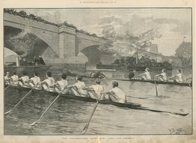 A corrida de barcos das universidades de English School
