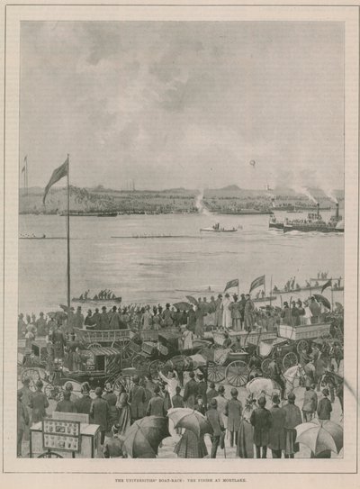 A corrida de barcos das universidades de English School
