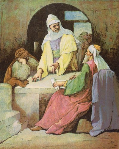 The Unjust Steward (lito colorido) de English School