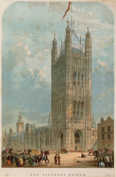 A, torre victoria, westminster, londres de English School