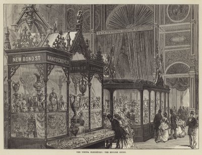 A Exposição de Viena, o Tribunal Inglês (gravura) de English School