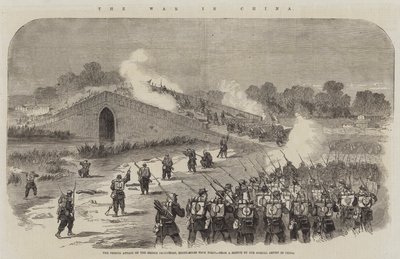 A Guerra na China (gravura) de English School