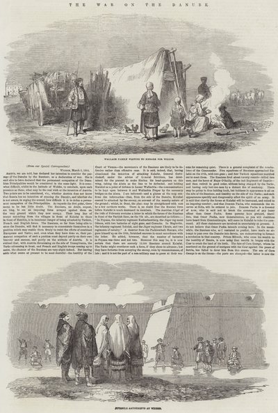 A Guerra no Danúbio (gravura) de English School