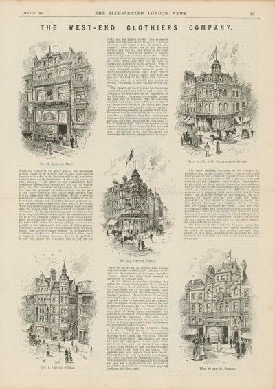 The West End Clothiers Company de English School
