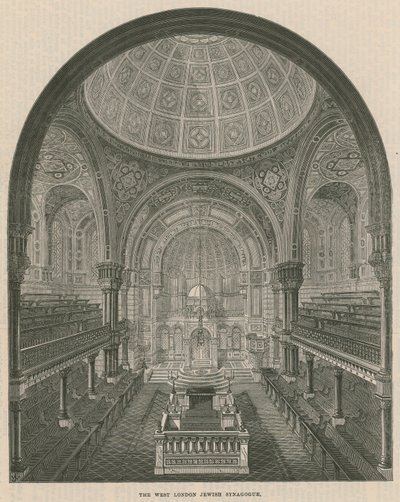 A Sinagoga Judaica do Oeste de Londres de English School