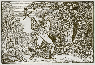 O Bosque e o Palhaço (gravura) de English School