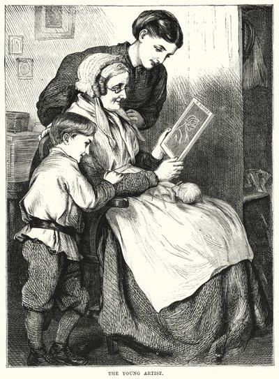 O Jovem Artista (gravura) de English School