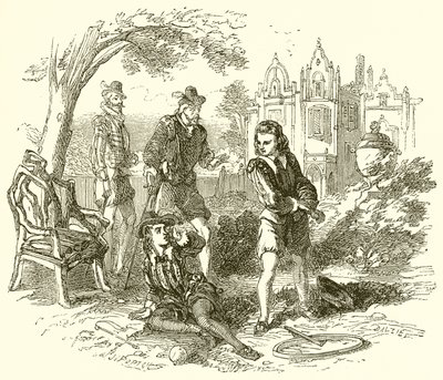 O jovem Oliver Cromwell de English School