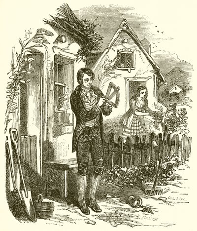 O jovem Robert Burns de English School