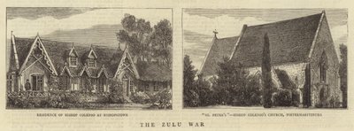A Guerra Zulu (gravura) de English School